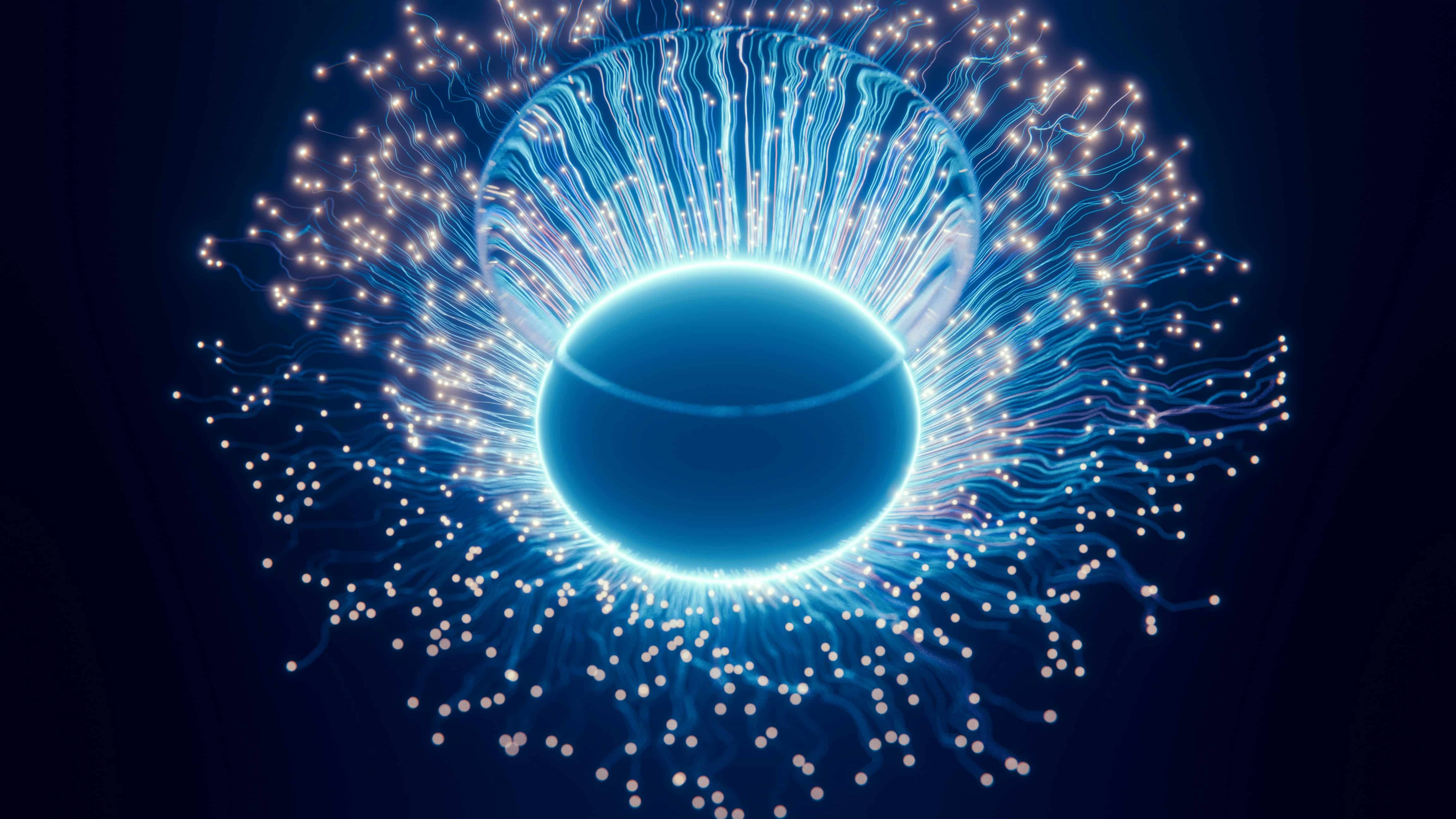 Концептуальное изображение AI-системы